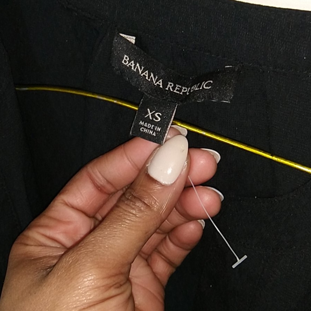 Women's black banana republic top - Picture 4 of 6